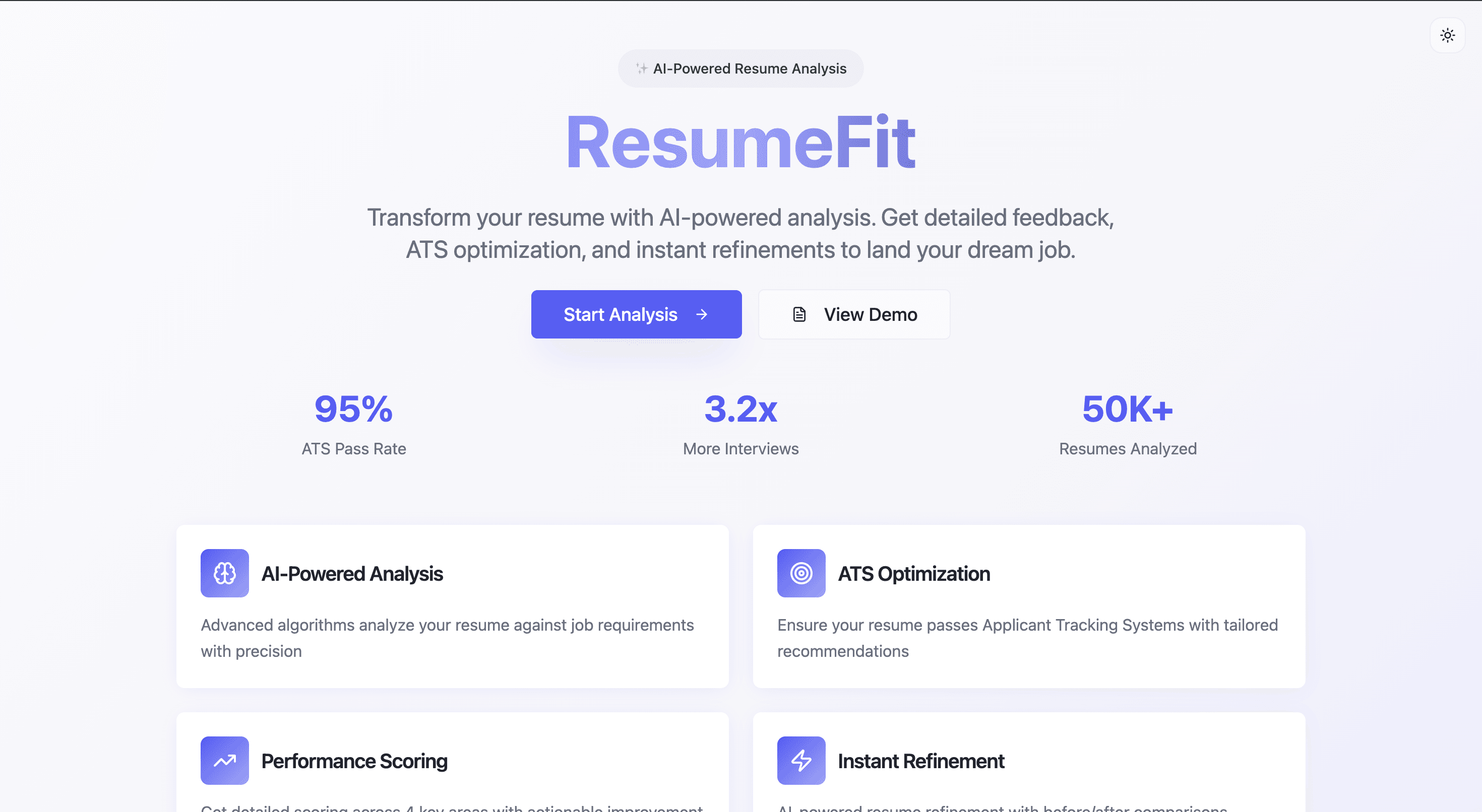 Resume Fit — CodeNex preview